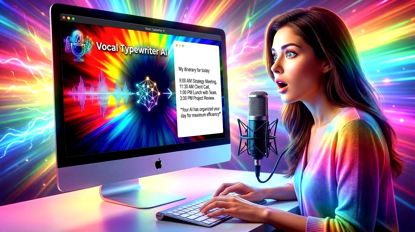 Vocal Typewriter AI Interface 1