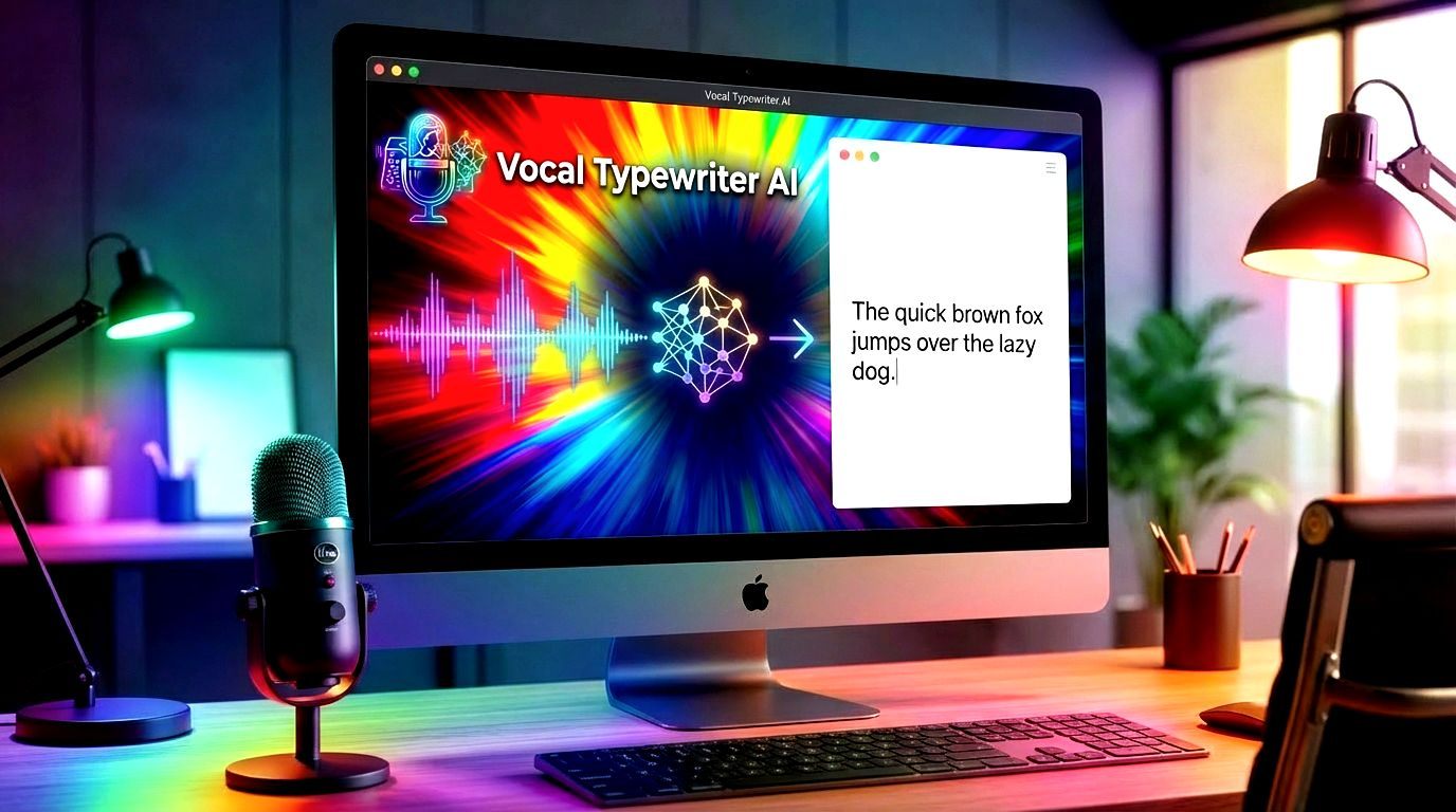 Vocal Typewriter AI Interface 3