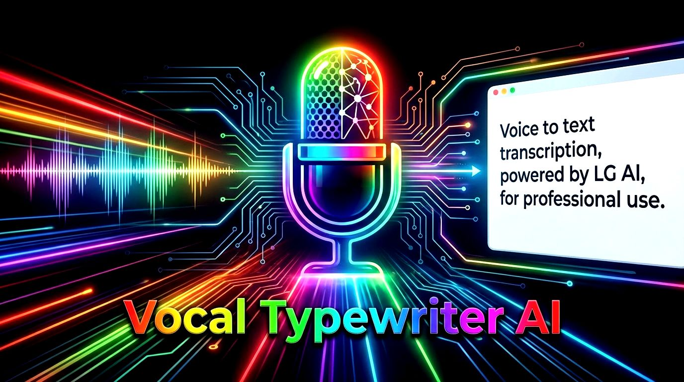 Vocal Typewriter AI Interface 5